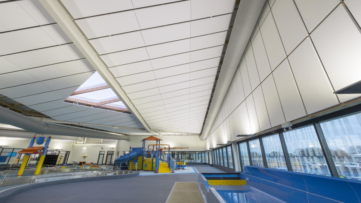 Asona Pool Panels shine in QEII Park & Recreation Centre